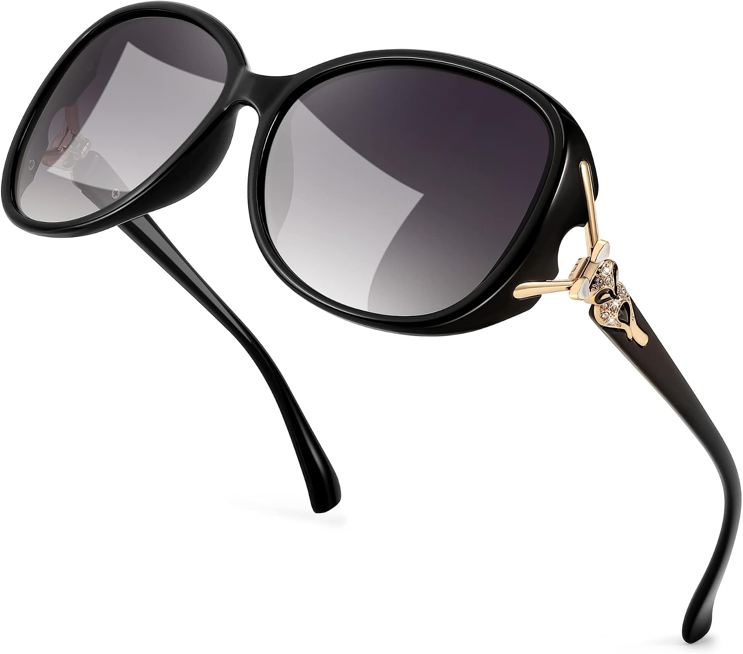 商品图片 2 | B08S7G8RRP | FEISEDY Oversized Polarized Sunglasses Women Men Large Shades B2730