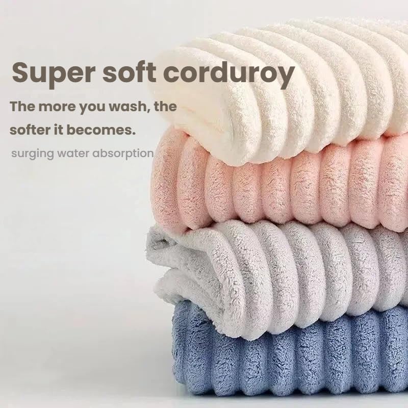 商品图片 7 | B0G245GC6Y | Large Bath Towels for Bathroom, 55x27.5 Inch Quick-Dry & Highly Absorbent Plush Towels, Thick Soft Bath Sheets for Home Beach