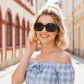 商品图片 38 | B0GRVLVZYS | FEISEDY Women's Polarized Wrap-Around Fit Over Sunglasses with Rhinestones, Anti-Glare Driving Sun Glasses B0362
