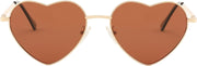ÉÌƷͼƬ 43 | B0BP6HX1R6 | FEISEDY Polarized Heart Sunglasses Women Men Metal Frame Cute Lovely Glasses UV400 Protection B2375