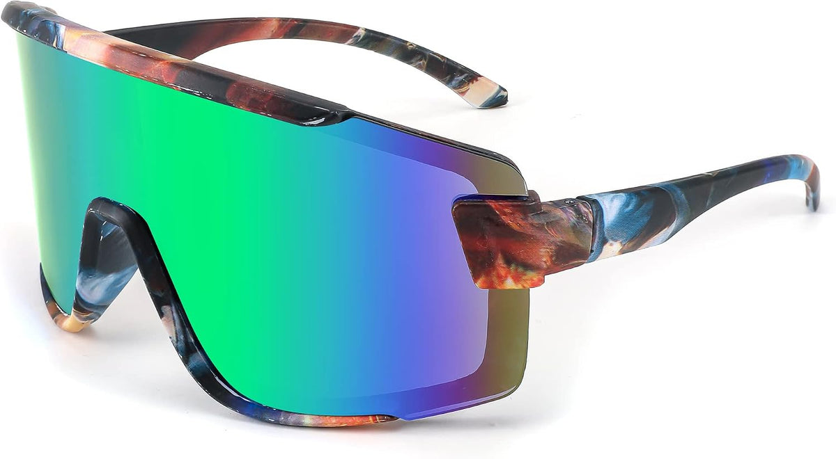 ÉÌƷͼƬ 25 | B0B45K1FS2 | FEISEDY Cycling Glasses Men Women Sport Sunglasses 80s ski Goggles Driving Fishing Biking Sunglasses UV Protection B2944