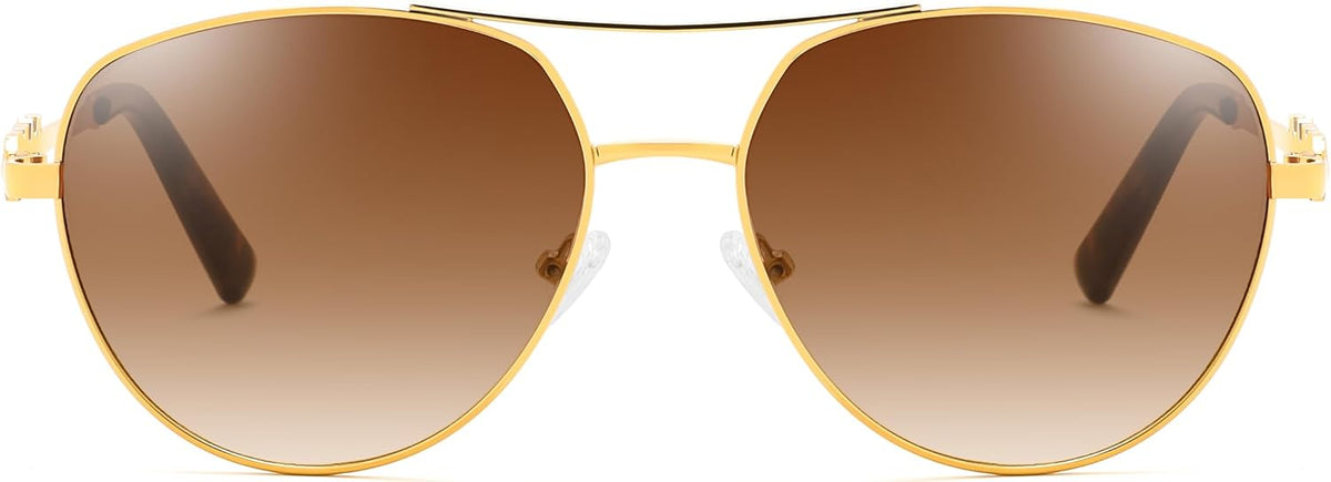 ÉÌƷͼƬ 3 | B0H4QPVJY6 | FEISEDY Retro Aviator Sunglasses for Women Men UV400 Shades B0409