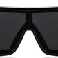 商品图片 22 | B0D3PKKSD9 | FEISEDY Trendy Futuristic Wrap Sunglasses Flat Top Mirrored One Piece Lens Reflective Sun Glasses for Women Men B0161