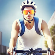 ÉÌƷͼƬ 2 | B0CFFGCBZ6 | FEISEDY Sunglasses Women Men Sports, 80s Visor Retro Neon Square Sun Glasses, Miorred Shades UV400 B0004