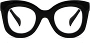 商品图片 2 | B0BGPJR4XZ | FEISEDY Retro Oversized Blue Light Blocking Reading Glasses Thick Frame Anti Glare Digital Eyestrain Readers B2980