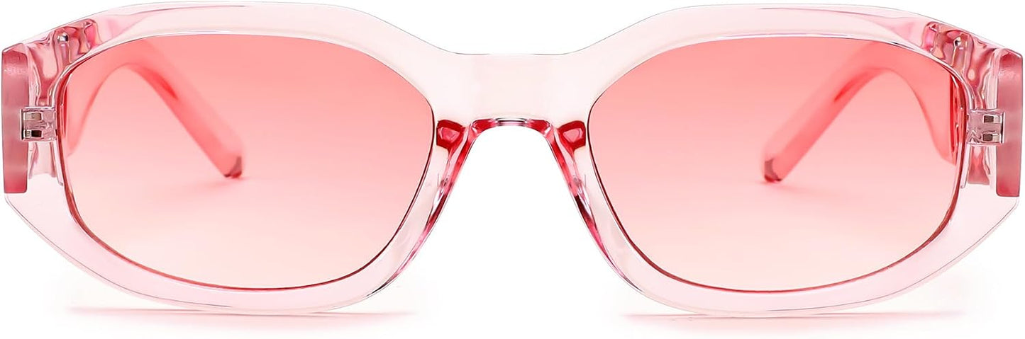 商品图片 101 | B0B5V7T75J | FEISEDY Retro Trendy Rectangle Sunglasses Women Men Narrow Shades B2322