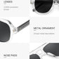 商品图片 11 | B0H1WK6BZT | FEISEDY Retro Aviator Polarized Sunglasses Men Women Trendy Square B0433