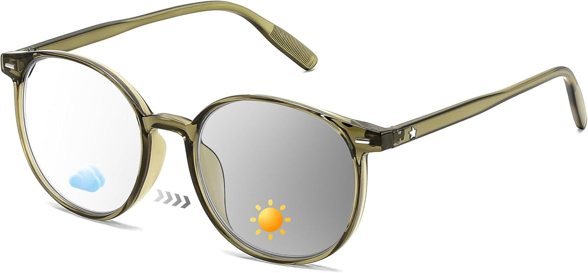 ÉÌƷͼƬ 42 | B0GT2R9GP7 | FEISEDY Photochromic Blue Light Blocking Glasses Fashion Women Men B1238