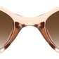 商品图片 18 | B0DMN6519L | FEISEDY Retro Oval Cat Eye Sunglasses for Women 90s Narrow Lightweight Shades Y2k Trendy Sunnies B0257