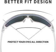 ÉÌƷͼƬ 8 | B0C5XNFKS9 | FEISEDY Men Women Sports Sunglasses Baseball Sun Glasses Cycling Fishing Running Trekking 80s 90s Youth Visor UV400 B2962