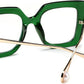 商品图片 24 | B08DF5QRXC | FEISEDY Oversized Square Blue Light Blocking Glasses Eye Strain Glare Pearl Inlay Arm Cat Eye Fashion Eyewear B2639