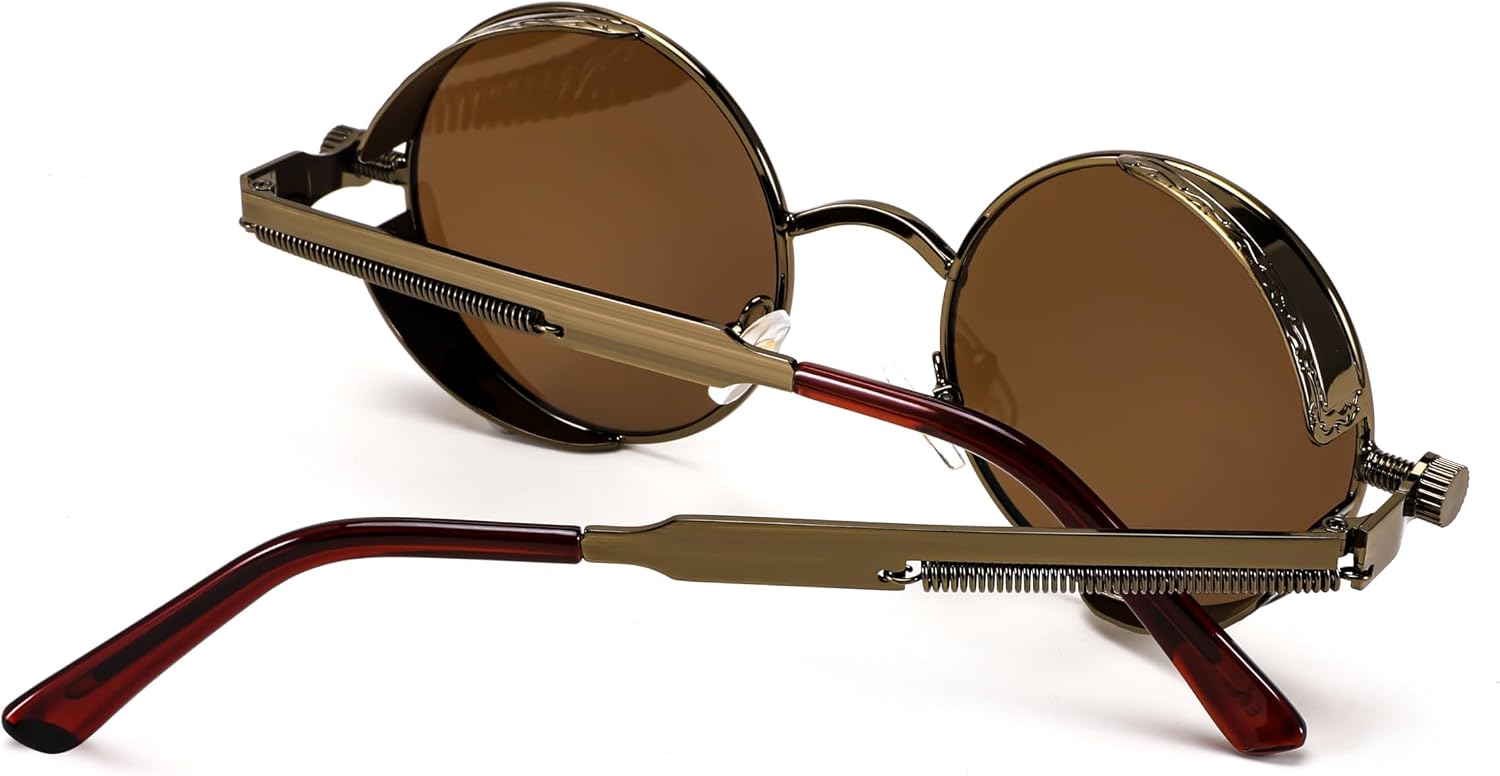 商品图片 62 | B06XY36GDW | FEISEDY Retro Gothic Steampunk Sunglasses For Men Women
