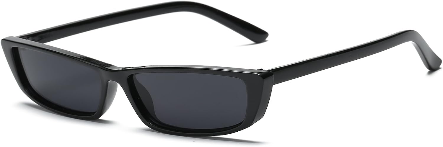 Black / 57 Millimeters | B079KZTRT2 | FEISEDY Vintage Square Small Sunglasses Cateye Women Acetate Frame Eyewear B2292