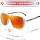 商品图片 40 | B0DSV55WLM | FEISEDY Polarized Sunglasses Men Women Mirrored One Piece Lens B0277