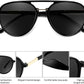 商品图片 5 | B0H1BPNZ36 | FEISEDY 70s Retro Aviator Sunglasses Polarized UV400 for Men Women B0453