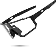Black / Large | B0CWV88B61 | FEISEDY Photochromic Cycling Glasses for Men Women Clear Mountain Bike Sunglasses Sports Baseball B0133