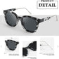 商品图片 5 | B08KXMJ9LV | FEISEDY Square Polarized Sunglasses Women Men Retro Trendy Shades UV400 Lenses B2624