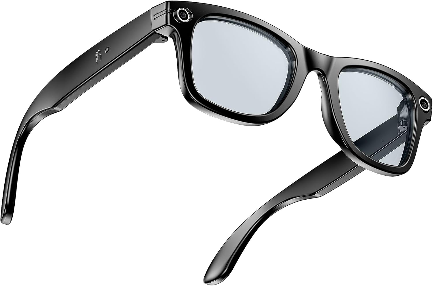 Blue Light Lens / 45 Millimeters | B0G29DBVT7 | FEISEDY Smart Glasses, Bluetooth Audio Speaker, AI Translation, Voice Control,Unisex B0340