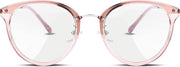 商品图片 2 | B07D1YJSTB | FEISEDY Women Vintage Glasses Frames Round Eyewear Clear Lens B2260