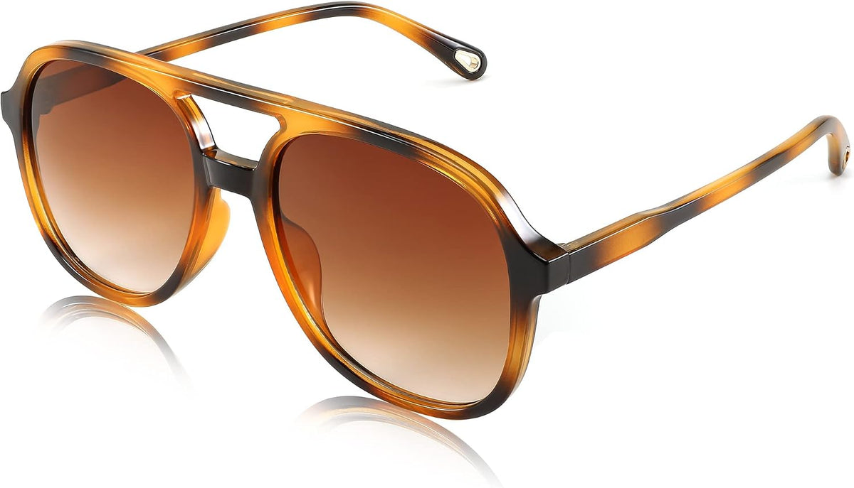 ÉÌƷͼƬ 22 | B0C27PGFFJ | FEISEDY Retro Aviator Sunglasses Women Men Classic Square Shades Trendy Sun Glasses UV400 Protection B2394