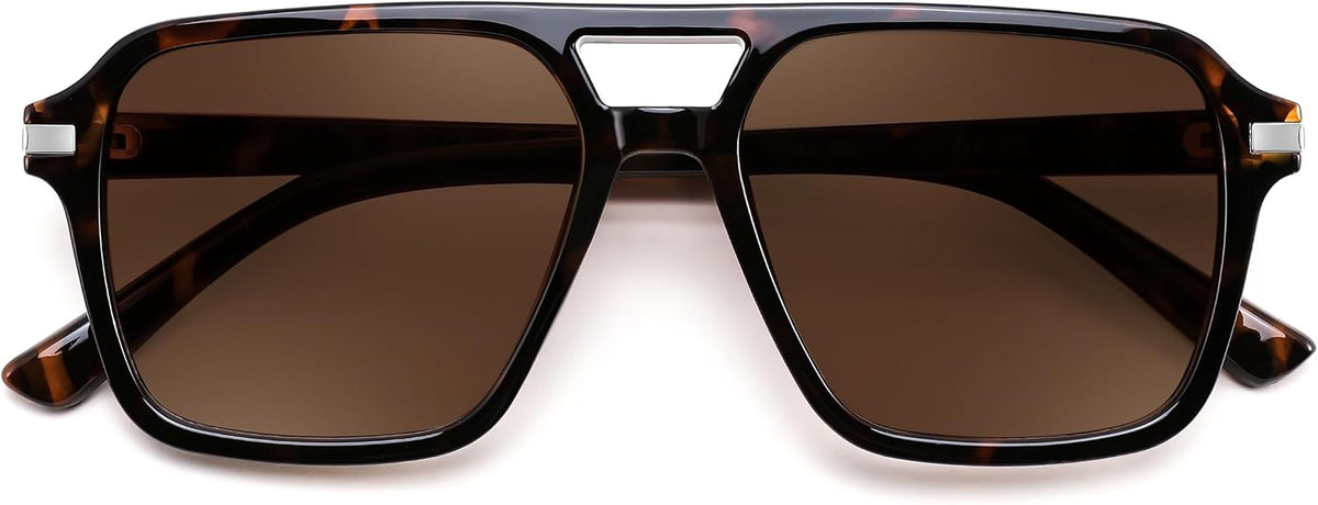 ÉÌƷͼƬ 20 | B0H1W78PMP | FEISEDY Retro Square Aviator Sunglasses Women Men 70s Trendy B0434