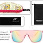 商品图片 8 | B09MW1KQ6Y | FEISEDY Kids Sunglasses for Girls Fashion Cute Boys Teenagers Glasses One Piece UV400 B2812