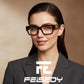商品图片 11 | B0GQZ4LZK8 | FEISEDY Retro Trendy Rectangle Blue Light Glasses for Women Men B0365