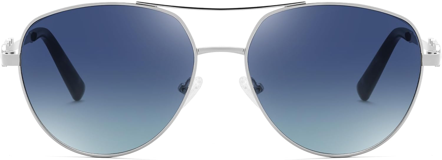 商品图片 24 | B0H4QPVJY6 | FEISEDY Retro Aviator Sunglasses for Women Men UV400 Shades B0409