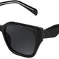 Black / Grey | B0CWGXVWW5 | FEISEDY Square Fashion Sunglasses for Men Women Trendy Chunky Rectangle Sun Glasses Designer Style Shades B0107