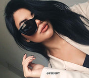 ÉÌƷͼƬ 35 | B07M9V125F | FEISEDY Polarized Vintage Sunglasses American Womens Square Jackie O Cat Eye Sunglasses B2451