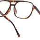 商品图片 26 | B0FWXP3HKW | FEISEDY Fashion Aviator Blue Light Reading Glasses for Woman Men B0318 | Square Pilot Computer Glasses, Anti Eyestrain Glare Readers