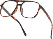 ÉÌƷͼƬ 8 | B0FWXP2WB7 | FEISEDY Fashion Aviator Blue Light Reading Glasses for Woman Men B0318