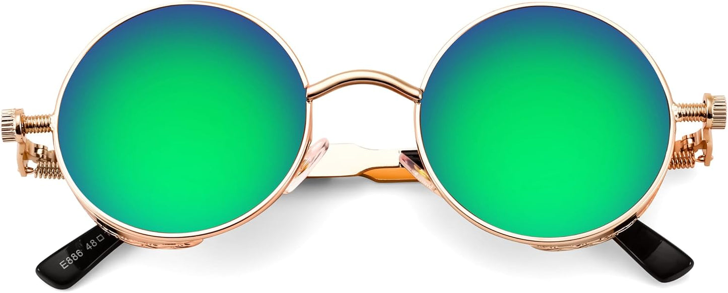 商品图片 28 | B06XY36GDW | FEISEDY Retro Gothic Steampunk Sunglasses For Men Women