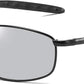 Black Photochromic / 58 Millimeters | B07GSR1YC3 | FEISEDY Rectangle Polarized Square Sunglasses for Men Women B2444