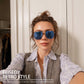 商品图片 62 | B09J8999GR | FEISEDY Retro Square Aviator Sunglasses Women Men 70s Vintage Trendy Plastic Frame Sun Glasses B2835