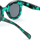 商品图片 9 | B083TZVTXV | FEISEDY Retro Oversized Square Horn Sunglasses Semi Cat Eye Butterfly Glass Big Thick Bold Frame B2572
