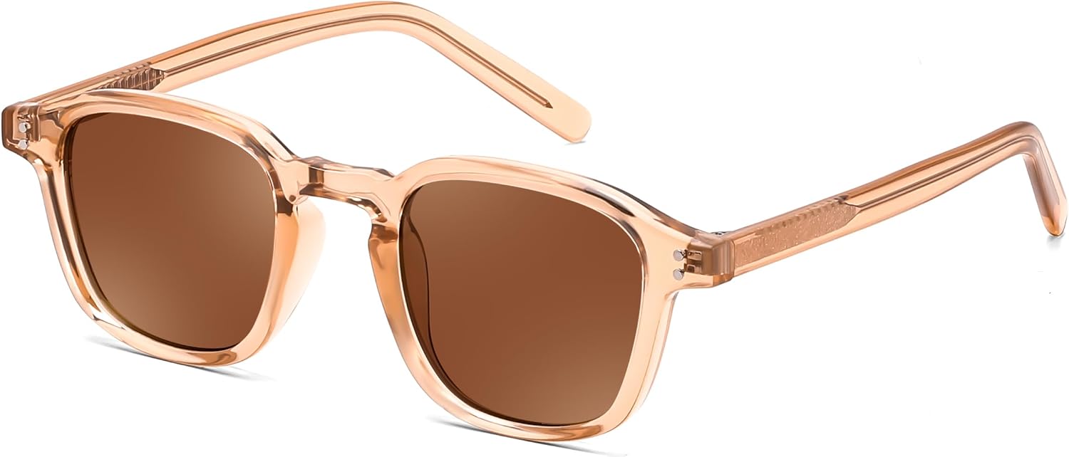 商品图片 15 | B0FHKKRN89 | FEISEDY Retro Square Sunglasses Women Men Vintage Trendy Shades UV400 Protection B0306