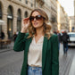 商品图片 44 | B0FZKDK786 | FEISEDY Polarized Sunglasses for Women Classic Vintage UV400 Shade | Trendy Square Wraparound Ladies Sun Glasses B0309