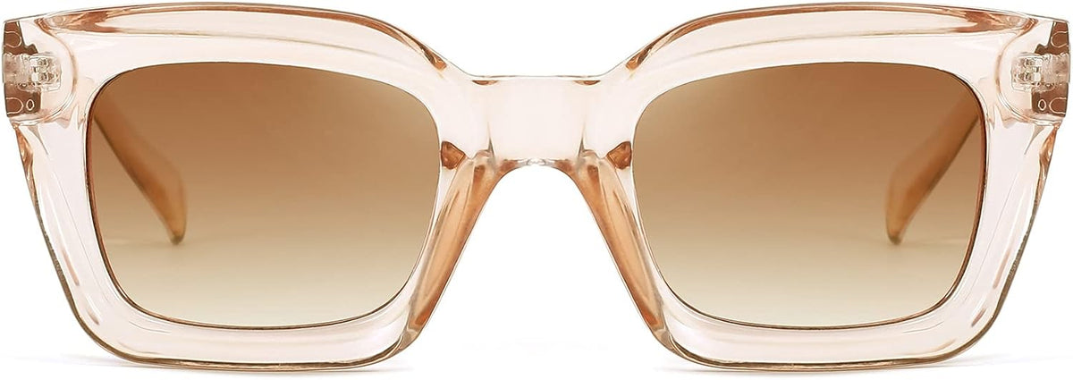 ÉÌƷͼƬ 71 | B07MNGNLNT | FEISEDY Classic Women Sunglasses Fashion Thick Square Sun Glasses B2471