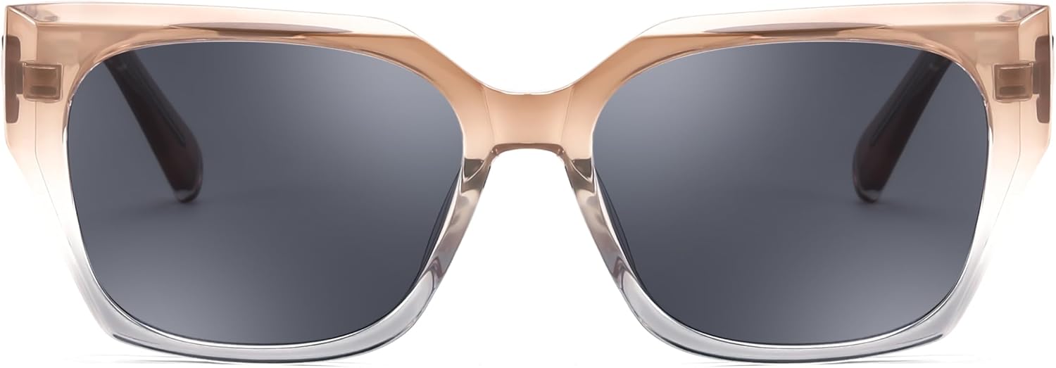 商品图片 9 | B0CWH35L5W | FEISEDY Square Fashion Sunglasses for Men Women Trendy Chunky Rectangle Sun Glasses Designer Style Shades B0107