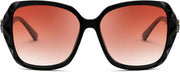 ÉÌƷͼƬ 69 | B079GSTW1D | FEISEDY Polarized Women Square Sunglasses Sparkling Composite Shiny Frame B2289