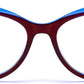 商品图片 3 | B0CGNLZQFZ | FEISEDY Women Cateye Blue Light Blocking Glasses Fake Nerd Clear Computer Eyewear TR Fashion Frame B0040