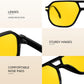 商品图片 31 | B0GTPJLQQN | FEISEDY Women Men Aviator Sunglasses UV400 Protection, Retro Trendy Square Frame for Driving Fishing Outdoor Daily B0425