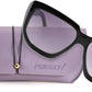 商品图片 7 | B08PD9KPH8 | FEISEDY Women Retro Square Sunglasses Trendy Shield Flat Top Shades B2717