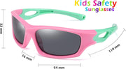ÉÌƷͼƬ 12 | B07JM1DLHS | FEISEDY Kids Polarized Sport Sunglasses Rubber Frame Boys Girls 3 to 12 Age Children Gift B2453