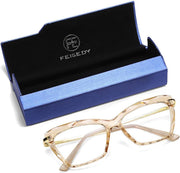 ÉÌƷͼƬ 26 | B07FR6SSY6 | FEISEDY Cat Eye Glasses Frame Clear Lenses Lightweight Eyewear for Women B2440