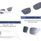 商品图片 10 | B08TM3J1R9 | FEISEDY Small Cateye Square Polarized Sunglasses Women Classic Thick Rectangle Frame UV400 Sun Glasses B2736