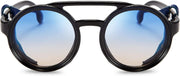 ÉÌƷͼƬ 12 | B09WN3J4YZ | FEISEDY Retro Round Steampunk Sunglasses Women Men Leatherwear B2532