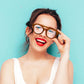 商品图片 10 | B0CJMDW1B6 | FEISEDY 70s Aviator Blue Light Blocking Glasses Square Pilot Frame Anti Glare Computer Glasses Women Men B0052