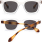 商品图片 31 | B0D7CC769X | FEISEDY Retro Square Sunglasses Women Men Trendy Rectangle Thick Frame Shades Classic Designer Sun Glasses B0198